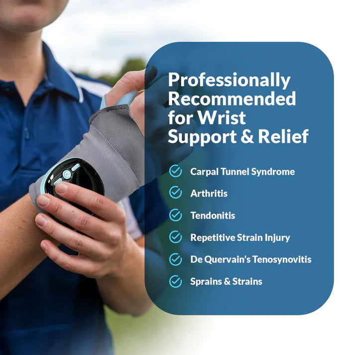 ReliefWave™ - Heat Wrist Massager